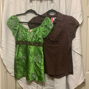 Trio set (2 shirts, 1 skirt)